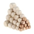 thumbnail image 3 of 10 Pcs Blank Wooden Dice Unfinished Square Blocks 6 Sided Wood Cubes, 3 of 16
