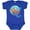 Royal Blue, variant on Inktastic Fort Lauderdale, Florida Swimming Sea Turtle with Bubbles Boys or Girls Baby Bodysuit