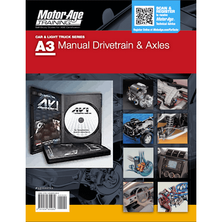 ASE Test Prep DVD and ASE Study Guide - A3 MANUAL DRIVE TRAIN & AXLES (Best Way To Drive A Manual Car)