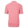 thumbnail image 3 of Men's Cutter & Buck  Red PGA TOUR Volunteers Big & Tall Virtue Eco Pique Stripe Recycled Polo, 3 of 3
