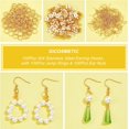 thumbnail image 4 of 100Pcs Stainless Steel Earring Making Kit Gold Color Earring Hooks 100Pcs Jump Rings and 100Pcs Earring Backs for DIY Jewelry Making Hole: 1.8mm Pin: 0.7mm, 4 of 6