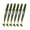 Dark Green, variant on 6Pcs Artificial Baits T Tail Lures Paddle Tail Silicone Swimbaits for Walleye Fishing Lures Swim Baits for Saltwater