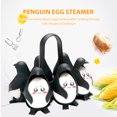 thumbnail image 1 of Peggybuy Penguin Shape Boiled Egg Holder Home Cookware Egg Display Organizer Kitchen Tool, 1 of 9