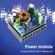 thumbnail image 5 of Módulo De Refuerzo De 600 W Módulo de refuerzo de 600 W 8-16 V/12-60 V a 12-80 V Módulo de aumento Convertidor de refuerzo de 150 KHz, 5 of 7