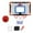 Without Scoring, variant on S SERENABLE Wall Mounted Basketball Hoop Foldable over The Door Mini Hoop for Boys Girls Small Without Scoring