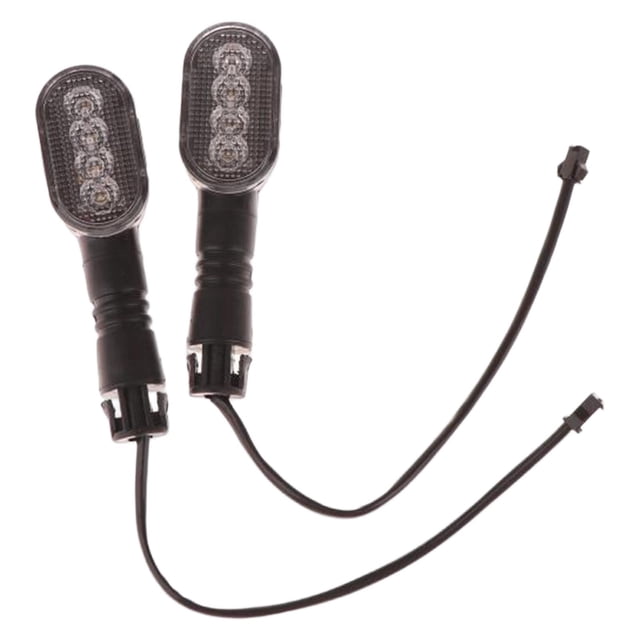 Colaxi 2 Pcs Feu de Signalisation de Moto Remplacement Accessoires de Durabilité Premium Style B