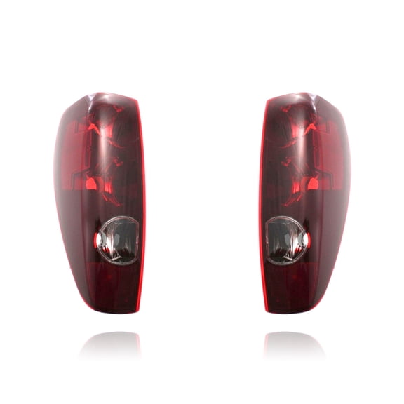 Tail Light Assembly - TYC Fit/For 20825942, 20825943 04-12 Chevrolet Colorado GMC Canyon - Pair, Left Driver   Right Passenger Set, CAPA