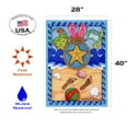 thumbnail image 2 of Toland Home Garden Beach Medley House Flag, 2 of 5