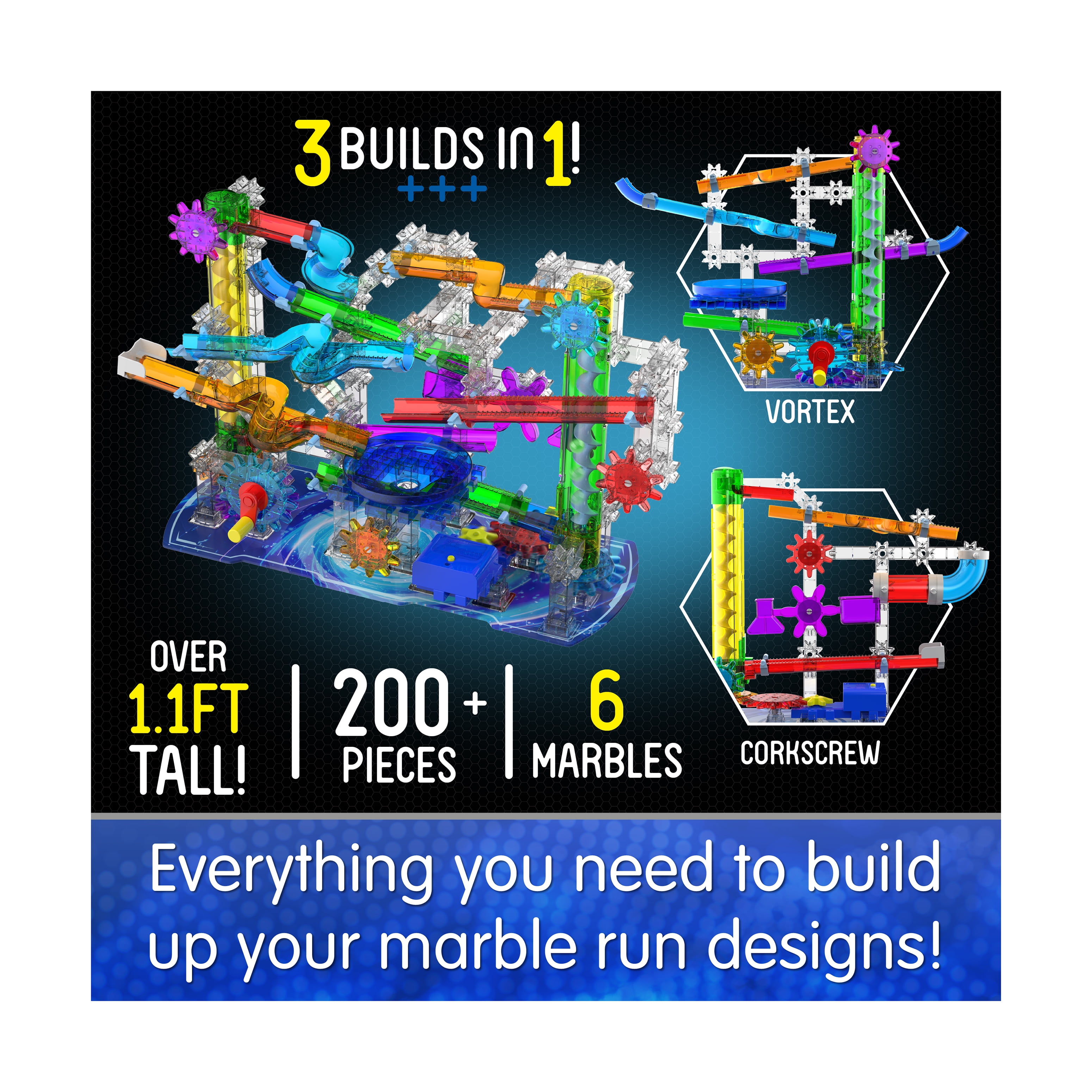 The Learning Journey Techno Gears Marble Mania - TwinTwister Max: 200+ Pcs