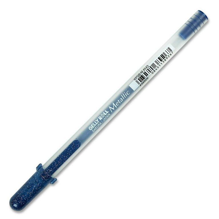 Sakura Gelly Roll Metallic Pens Blue Black