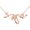 rose gold, variant on Versatile Snake Necklace Accessory Fashionable Coiled Serpents Necklace Neck Jewelry for Modern Wardrobe Enhancement