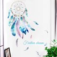 thumbnail image 4 of Mural Dream Catcher Tatuajes de pared Feather Dream Catcher Etiqueta de la pared Poster Boy Girl Dream Catcher para el dormitorio Pluma Etiqueta de la pared Decoración de la pared TUNC Sencillez, 4 of 5