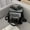 Black, variant on Backpack Women Soft Leather Fashion Large-capacity Travel Backpack School Bag,Black