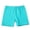 Teal, variant on LYMAYTER Toddler Girls Solid Bike Shorts Girls Preschool Pull-On Cartwheel Shorts Lightweight 4-16Y