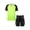 Green, variant on HULIJA Boys' Basketball Outfits Soccer Jerseys Football Training Uniform Sports Shirts and Active Red S