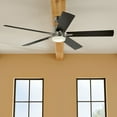 thumbnail image 2 of 330060PN Kichler Lighting Lucian Elite XL - 5 Blade Ceiling Fan with Light Kit In Modern Style-14.25 Inches Tall and 60 Inches Wide-Polished Nickel, 2 of 15