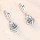 thumbnail image 3 of RKSTN ear pendants Earrings Heart Earrings Drop Earrings Diamond Earrings Jewelry, 3 of 6