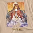 thumbnail image 2 of Labyrinth David Bowie Goblin King Movie T Shirt & Stickers (Sand) 3X-Large, 2 of 6