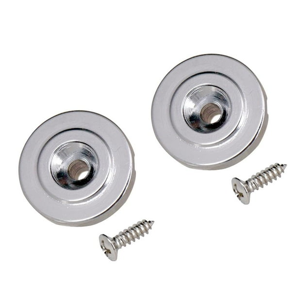 Retenedor de árbol de cuerdas de bajo shamjiam 2 uds para piezas de guitarra eléctrica accesorios de aluminio T6061