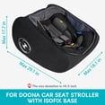 thumbnail image 2 of Bolsa de viaje para asiento de coche YOREPEK para silla de paseo Doona, 2 of 9