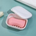 thumbnail image 3 of Filter Seal Travel Printable Pattern Soap Dish Soap Dish Organizer with Lid, 3 of 5