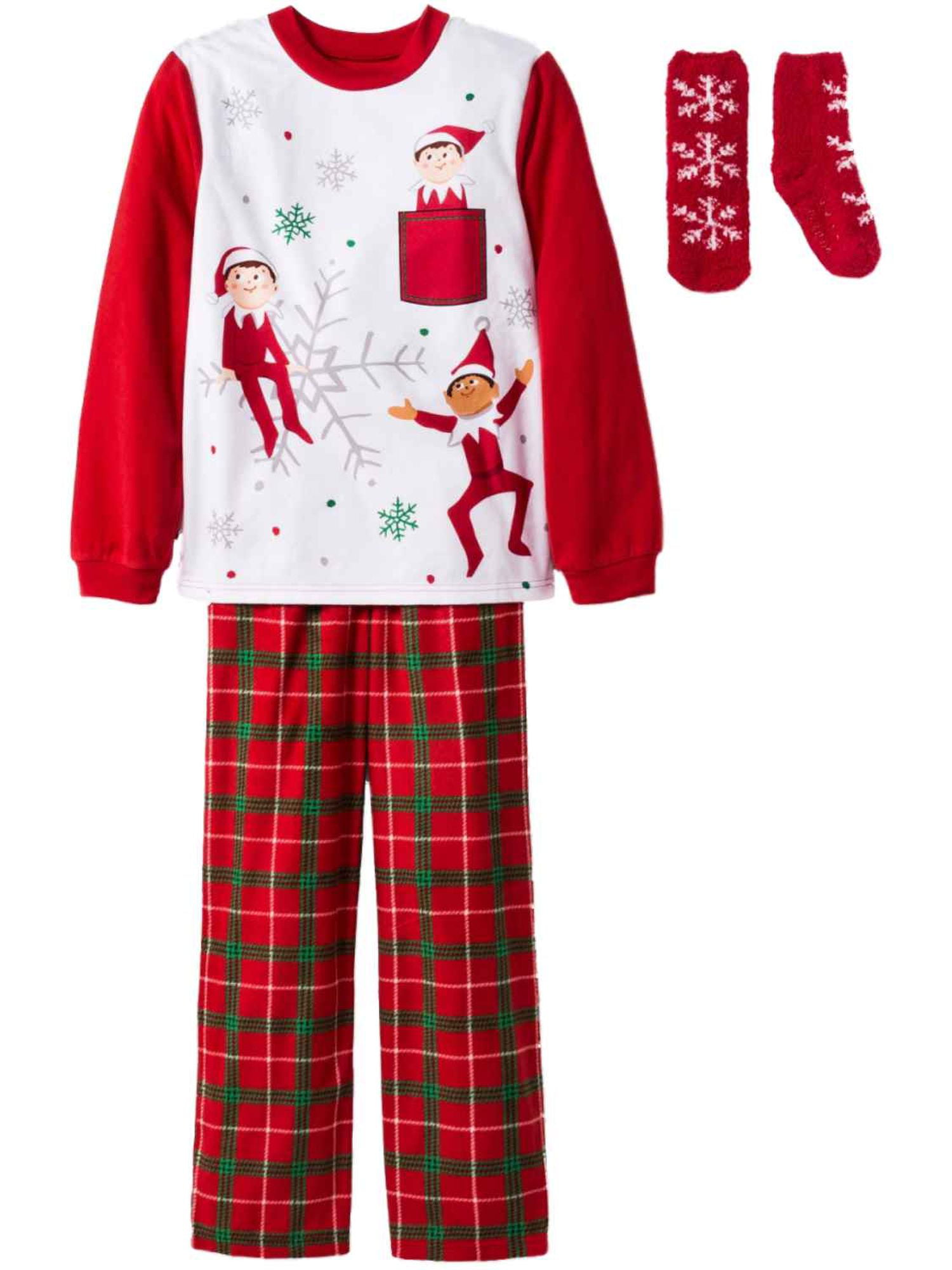 Baby Christmas Elf Long Sleeve Pyjamas 100% COTTON All sizes 0-24mths 