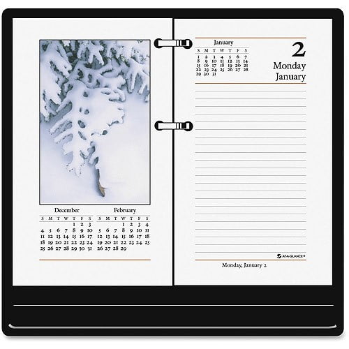 AtAGlance Photographic Desk Calendar Refill