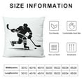 thumbnail image 6 of Club Team Sports backgrond Waist Pillow Case Decorative Pillowcase Sofa, 6 of 6