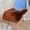 Brown, variant on 15.7In Plush Cushion Sofa Pad Wool Like Fabric Chair Cover Durable Seat Cushion For Living Bedroom(Light Brown-40X40Cm)