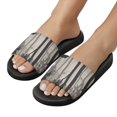 thumbnail image 5 of GZHJMY Stylish Slides for Women Men, Forest and Bear Soft Flexible Slip-on Sandals Slippers, 5 of 7