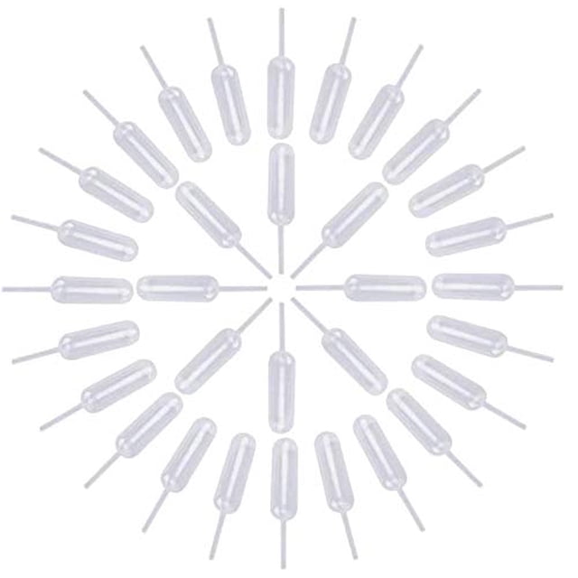350 pipetas de plástico de 4 ml, pipetas de transferencia para apretar, adecuadas para magdalenas de chocolate, fresas