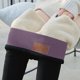 thumbnail image 4 of Pantalones de Cachemira de Lana de Terciopelo Grueso Ajustados de Invierno Cálido Para Mujer Pantalones Leggings Odeerbi  ODB-6, 4 of 9