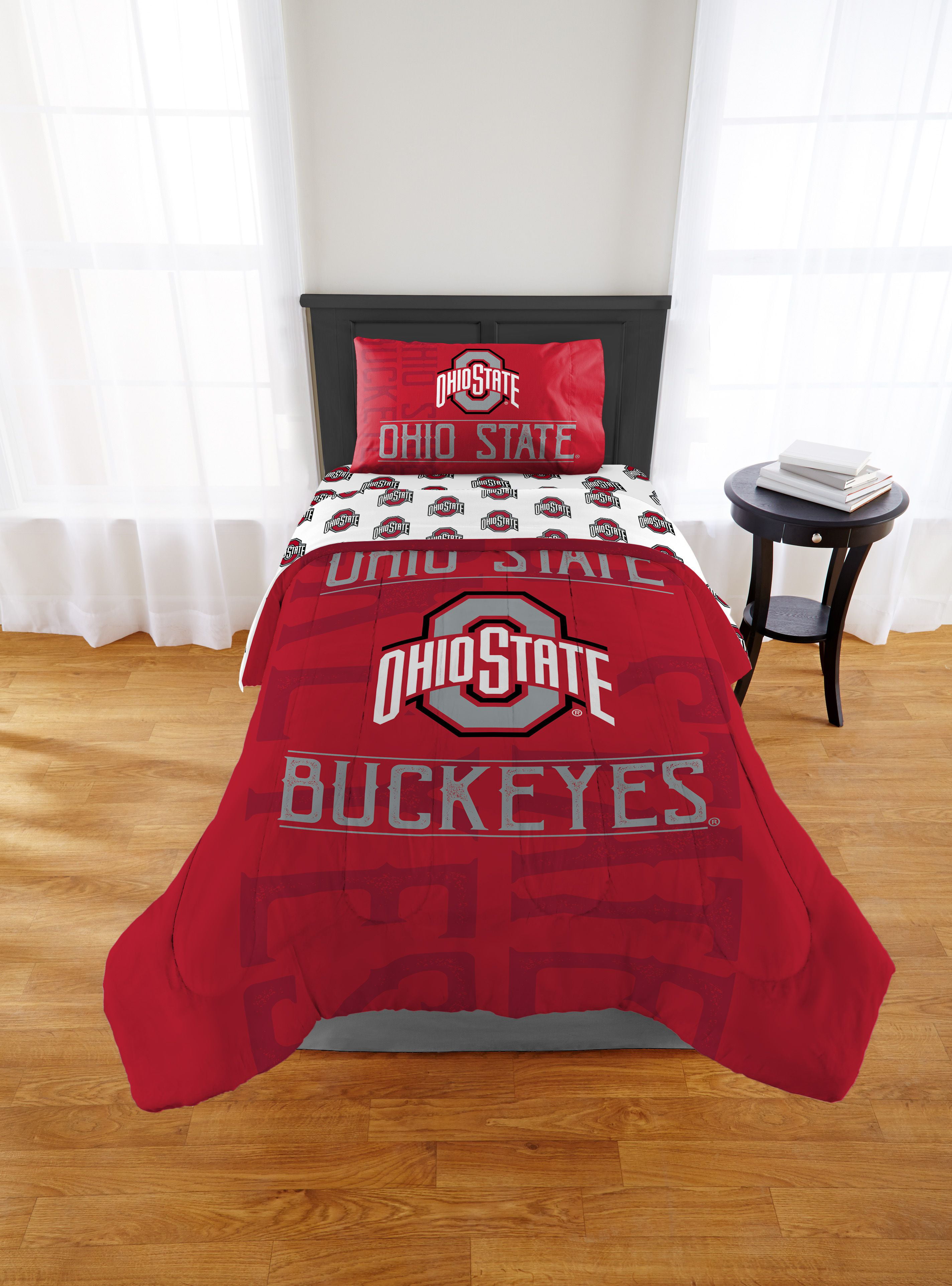 NCAA Ohio State Buckeyes Affiliation Twin Or Full Comforter