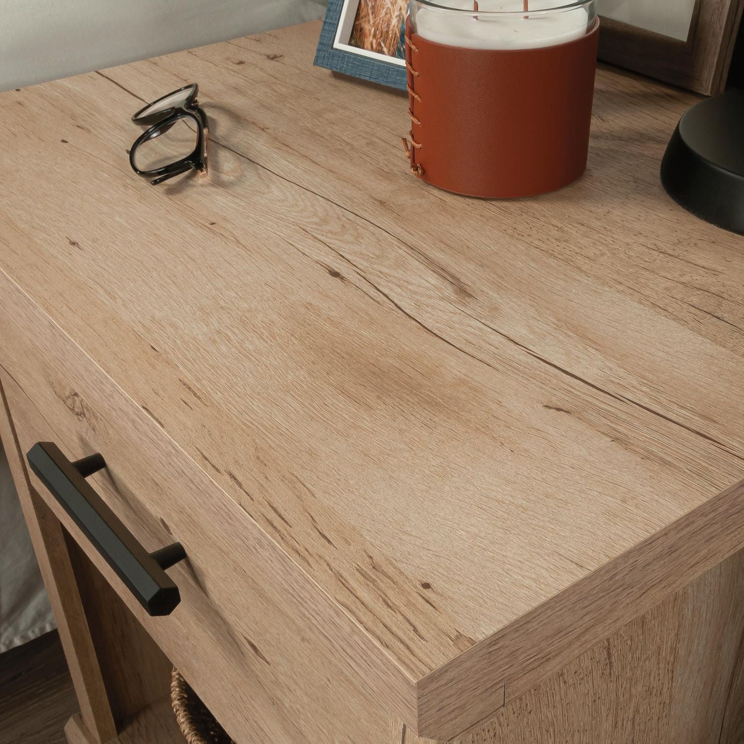Sauder La Collection Aspen Post® Chevet en Finition Prime Oak