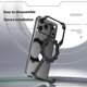 thumbnail image 3 of For iPhone 17 Pro Max Kickstand Case Compatible with MagSafe Z Shape Bumper Phone Cover - Dark Grey, 3 of 5
