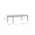 thumbnail image 5 of Rozie 72-90 Inch Extendable Dining Table-Farmhouse Light Oak Brown, 5 of 8