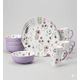 thumbnail image 3 of Vajilla de Porcelana 12 Pzas, 4 Personas - AMINA - Crown Baccara, 3 of 5