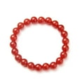 thumbnail image 2 of Bracelet Extensible en Perles Rondes de 8mm, Bijoux de Fête de Bal, Environ 7 Pouces Unisexe, 2 of 8