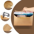 thumbnail image 3 of Brown Kraft Paper Bags with Handles, Gift Retail Shopping Bags For Small Business Bulk 12Pcs Medium Size (12 x 10 Inch) Heavy Duty Paper Bags for Craft, Book Store, Clothing, Grocery Food, 3 of 7