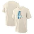 thumbnail image 6 of Men's Fanatics  Cream Detroit Lions Slub T-Shirt, 6 of 7