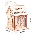 thumbnail image 3 of Xihbxyly Adorno Navideño Colgante, Diseño de Recorte de Madera Diy, Decoración con Luz Led, Decoración Colgante Versátil para Árbol y Pared, Ideal para Fiestas Navideñas, Funciona con Pilas, Incluye, 3 of 3