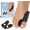 Black, variant on Promifun 10 Packs Bunion Cushion Protector Pads Toe Separator Gel Shield Foot Pain Relief Calluses Corns,Clear