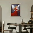 thumbnail image 4 of Nawypu Angel Wing Canvas Wall Art Angel Pictures Abstract Angel Wall Decor Angel Wing Poster Angel Painting Angel Canvas Print Angel Wings Wall Decor for Home Office Framed and Ready to Hang, 4 of 4