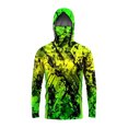 thumbnail image 4 of XINPING Sun Shirts for Men UPF 50+ Sun Protective Cropped Hooded Pullover, Summer Lightweight Breathable Loose Fit Design, UV Protection Coat, 4 of 4