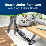 BISSELL PowerLifter Ion Pet Cordless Stick Vacuum, Carpet, Area Rugs, Hard Floor, Upholstery, 2 Way Fold Handle, Freestanding, Removeable Hand Vac, 3191, Purple