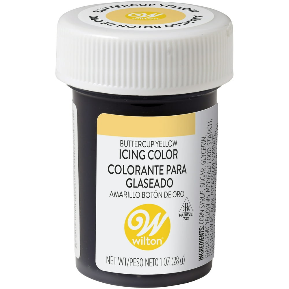 Wilton Buttercup Yellow Gel Food Coloring, 1 oz.