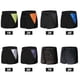 thumbnail image 4 of Pantalones cortos deportivos para hombre, de secado rápido, transpirables, con estampado de empalme, forro lateral dividido, 4 of 7