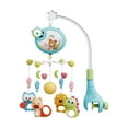 thumbnail image 2 of Musical Crib Mobile Bell Cano con luces de dibujos animados Juguetes de cuna para bebés Juguetes educativos para niños para niños pequeños Cots Azul, 2 of 8