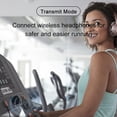 thumbnail image 4 of Receptor y Transmisor de Audio Bluetooth 5.4, Adaptador de Audio Estéreo HiFi Auxiliar de 3,5 mm, Inalámbrico para TV, Altavoz, PC, Coche, Avión, A, 4 of 5