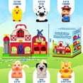thumbnail image 3 of Musical Red Barn Farm Animals Playset, Interactive Montessori Toy with Songs & Puppets for Toddlers 3-5, 3 of 7